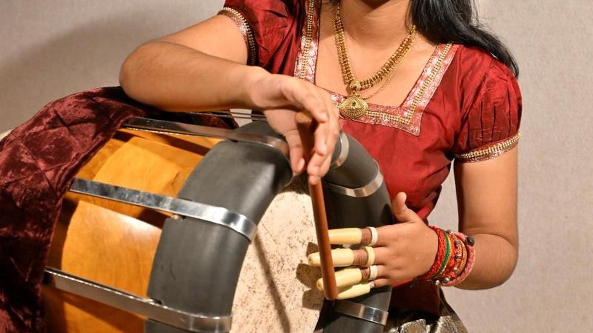 Women’s Day special: Meet thavil artiste Amirthavarshini Manishankar, who is making a name in the male-dominated world of percussion